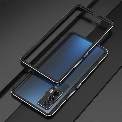 iy Aurora Sword Lens Protector Bicolor Aluminum Bumper Case for vivo iQOO Neo6 & iQOO Neo6 SE & iQOO Neo5