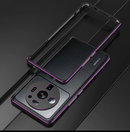 iy Aurora Sword Lens Protector Bicolor Aluminum Bumper Case for Xiaomi 12S Ultra
