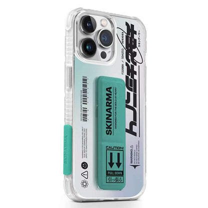 Skinarma Clear Case with Extendable Grip Stand