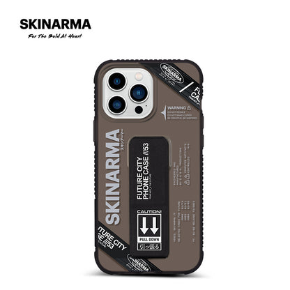 Skinarma Clear Case with Extendable Grip Stand