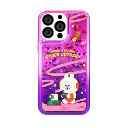 Line Friends Space Bling Aqua Case Cover