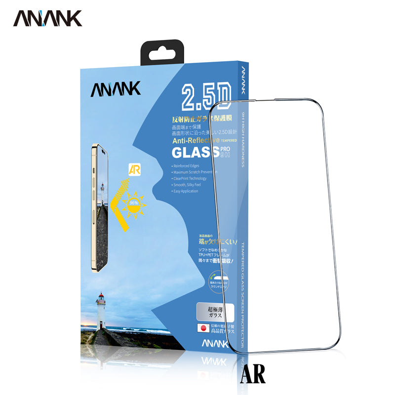 ANANK 9H Hardness Full Coverage Tempered Glass Screen Protector Film