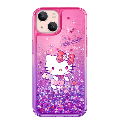 UKA Sanrio Characters Air Cushion Glitter Quicksand Back Case Cover