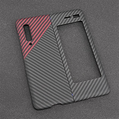 Oatsbasf Luxury Pure Carbon Fiber Case for Samsung Foldable Smartphones