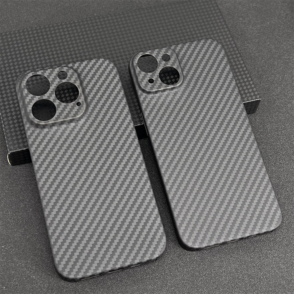 Oatsbasf Luxury Pure Carbon Fiber Case for Apple iPhone 14 Pro Max | iPhone 14 Pro