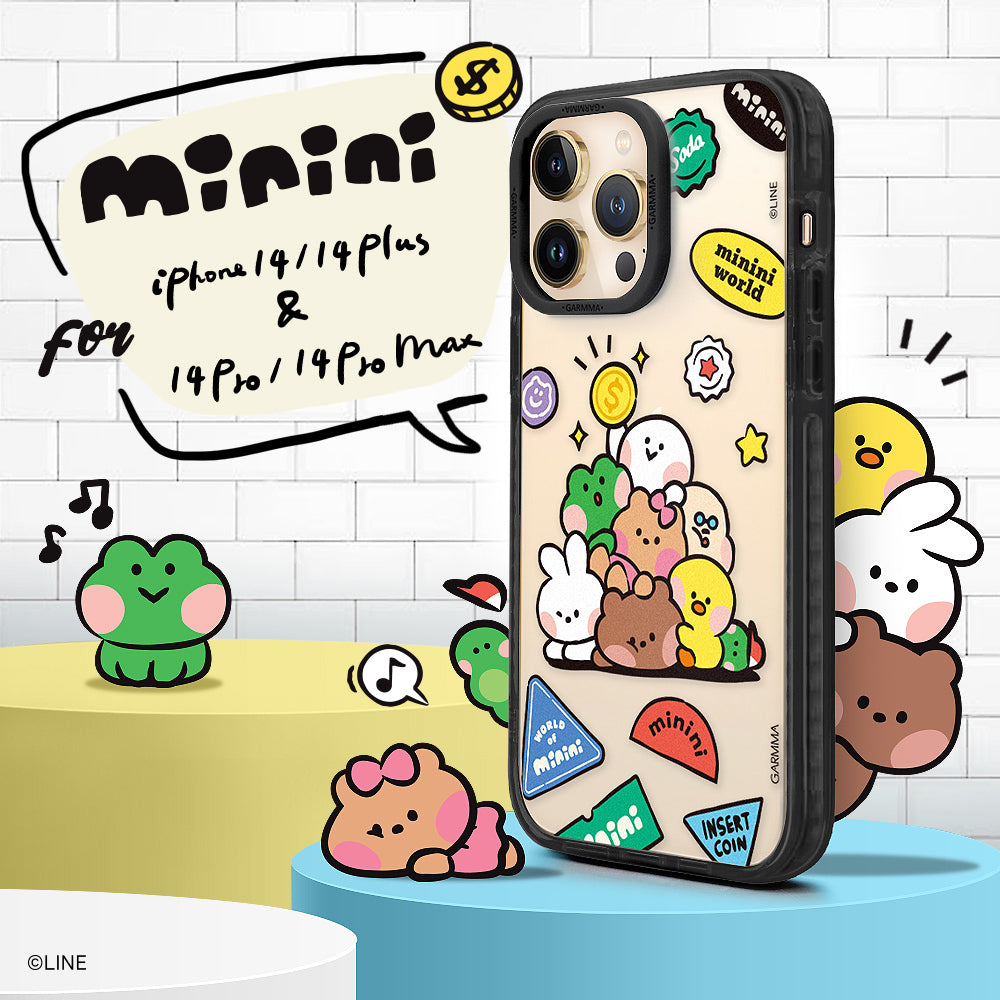 GARMMA Line Friends Minini Military Grade Drop Tested Impact Case Cover