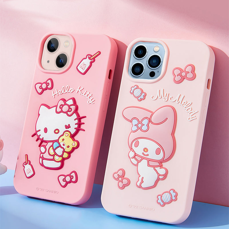 UKA Sanrio Characters Shockproof 3D Silicone Back Case Cover