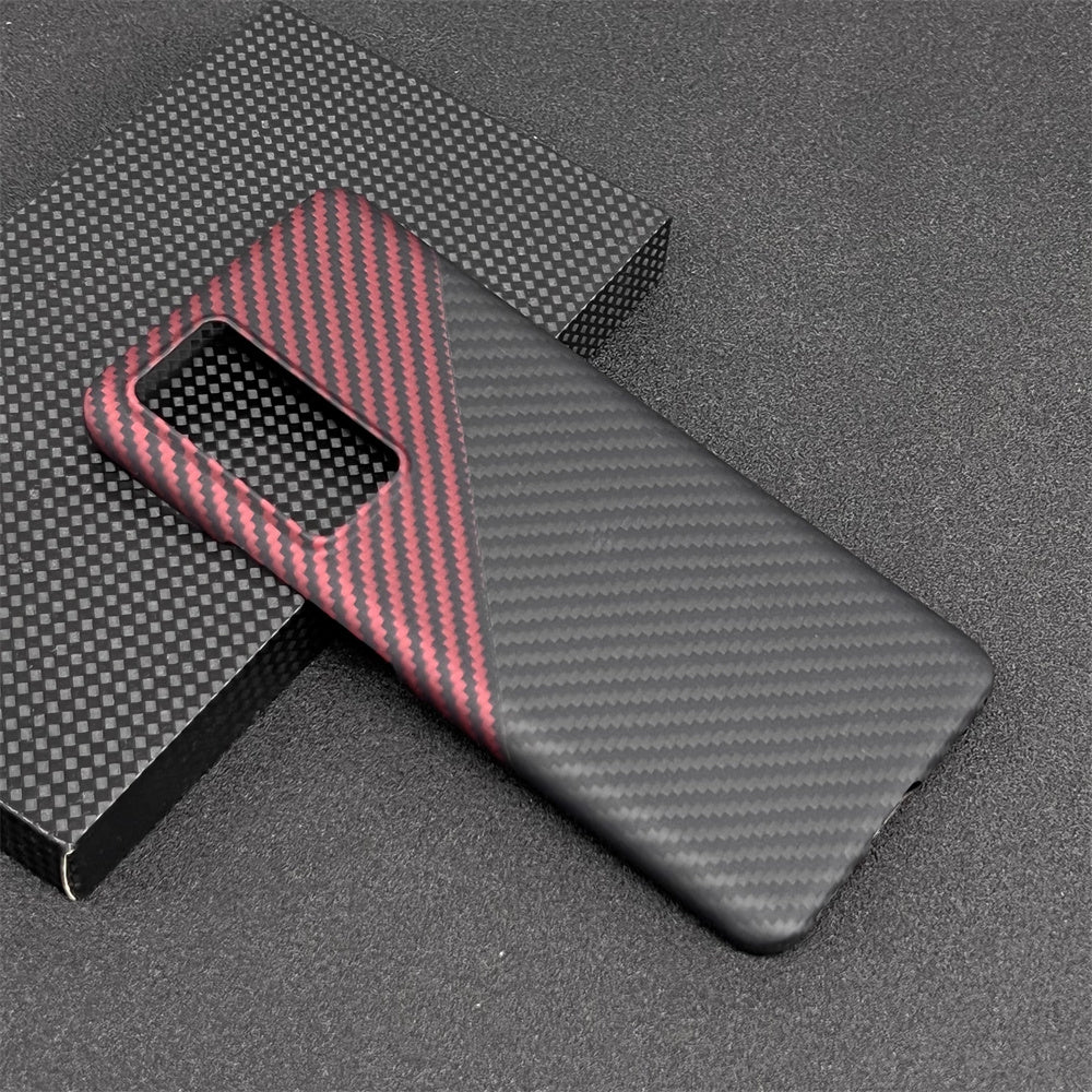 Oatsbasf Luxury Pure Carbon Fiber Case for Redmi Smartphones