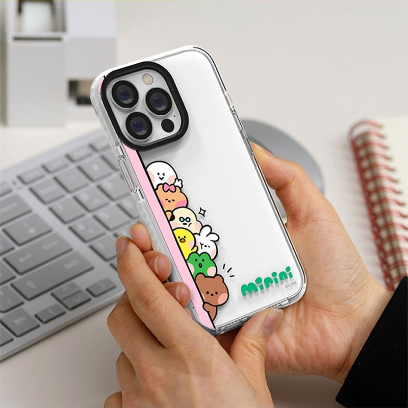 Line Friends minini Clear Line Case Cover