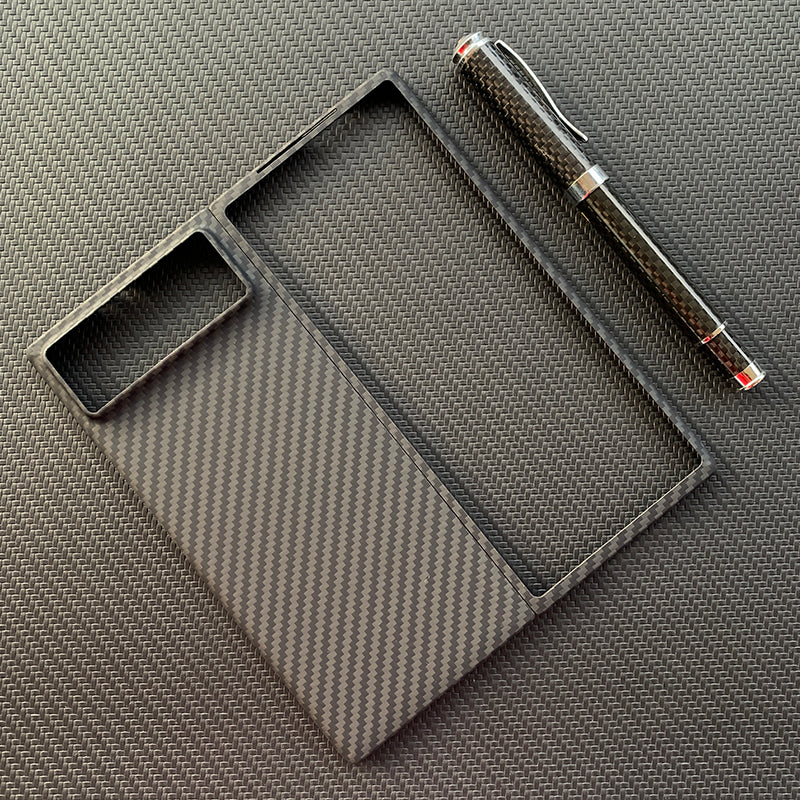 Oatsbasf Luxury Pure Carbon Fiber Case for Xiaomi Mix Foldable Phones