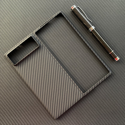 Oatsbasf Luxury Pure Carbon Fiber Case for Xiaomi Mix Foldable Phones