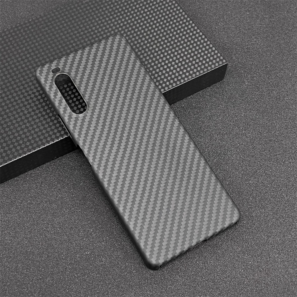 Oatsbasf Luxury Pure Carbon Fiber Case for SONY Smartphones