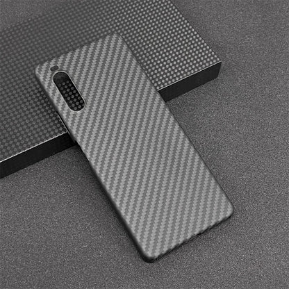 Oatsbasf Luxury Pure Carbon Fiber Case for SONY Smartphones