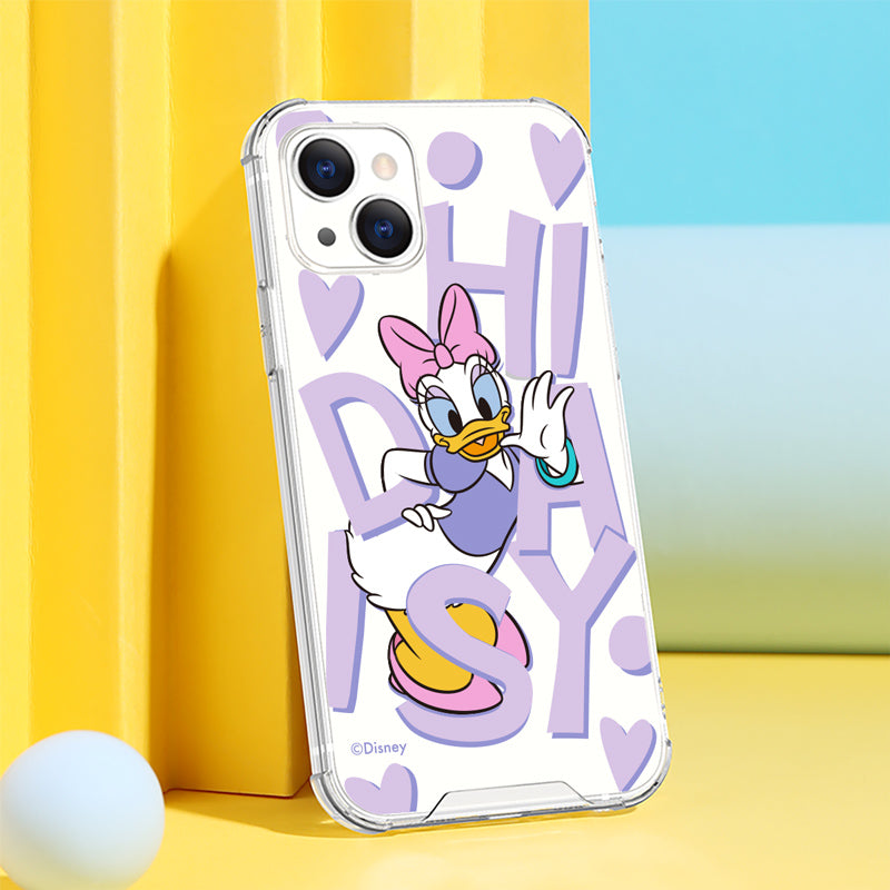 UKA Disney Shockproof Air Cushion TPU+PC Clear Back Case Cover