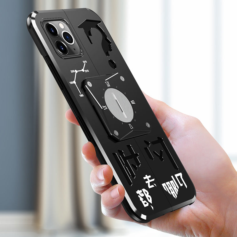 SIMON Time Shockproof Aluminum Metal Case Cover