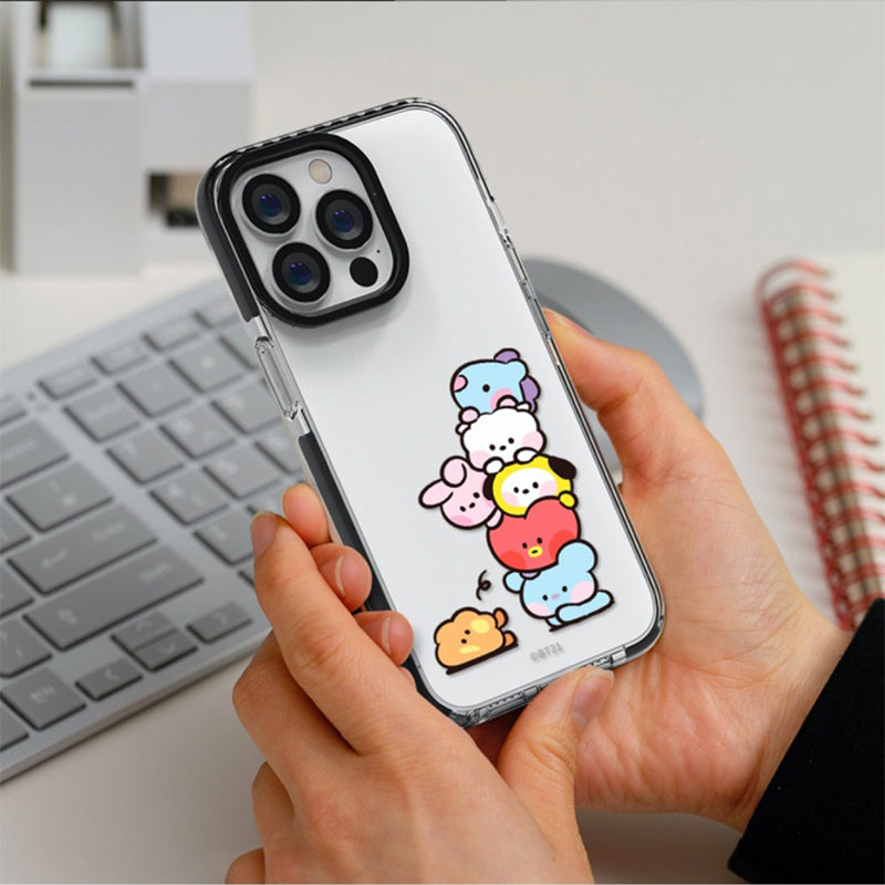 BT21 minini Clear Line Case Cover