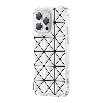 KINGXBAR Lattice 3D Shockproof Back Cover Case