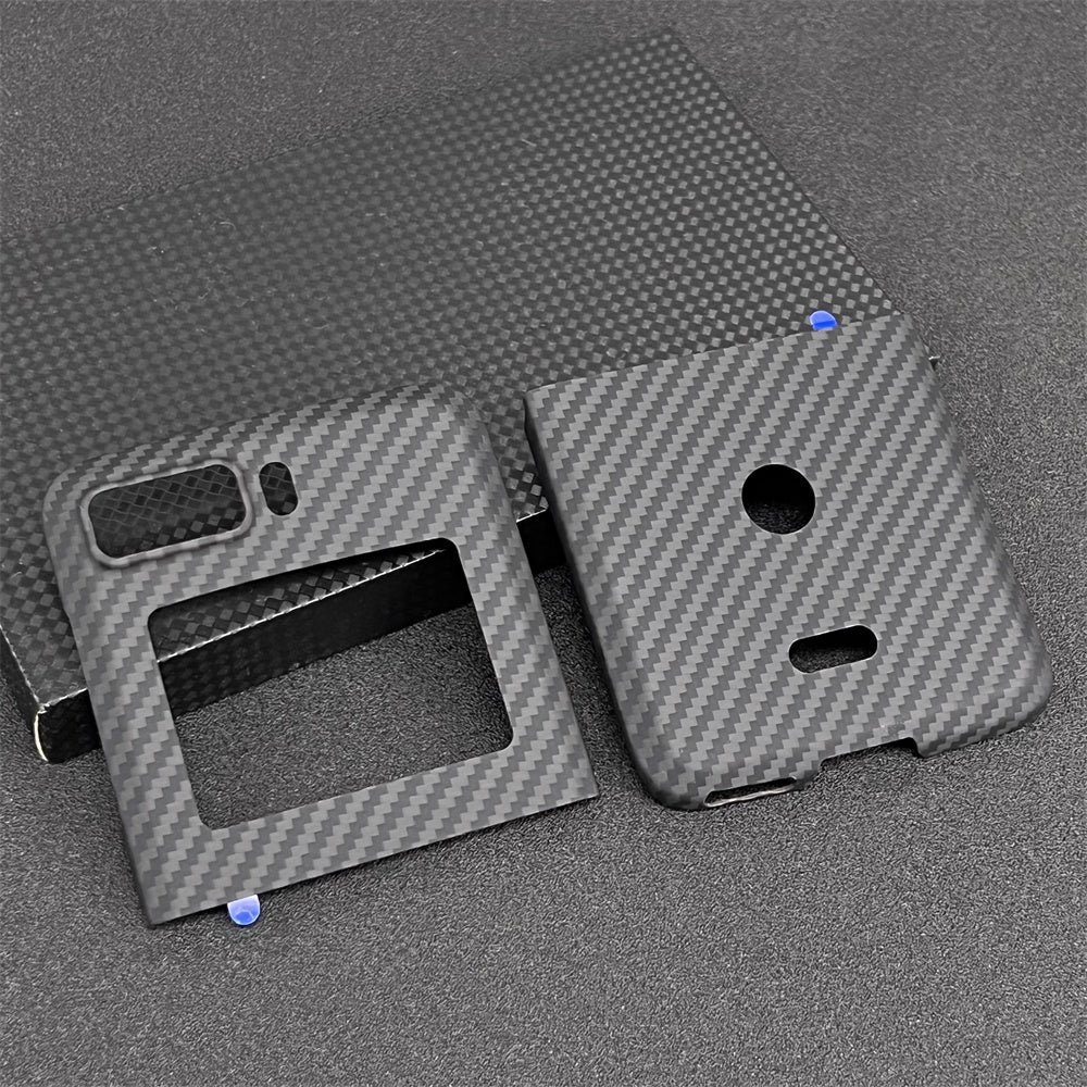 Oatsbasf Luxury Pure Carbon Fiber Case for Motorola Razr Smartphones