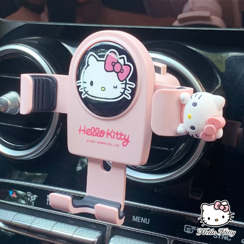 Hello Kitty Figure Car Gravity Bracket Phone Holder