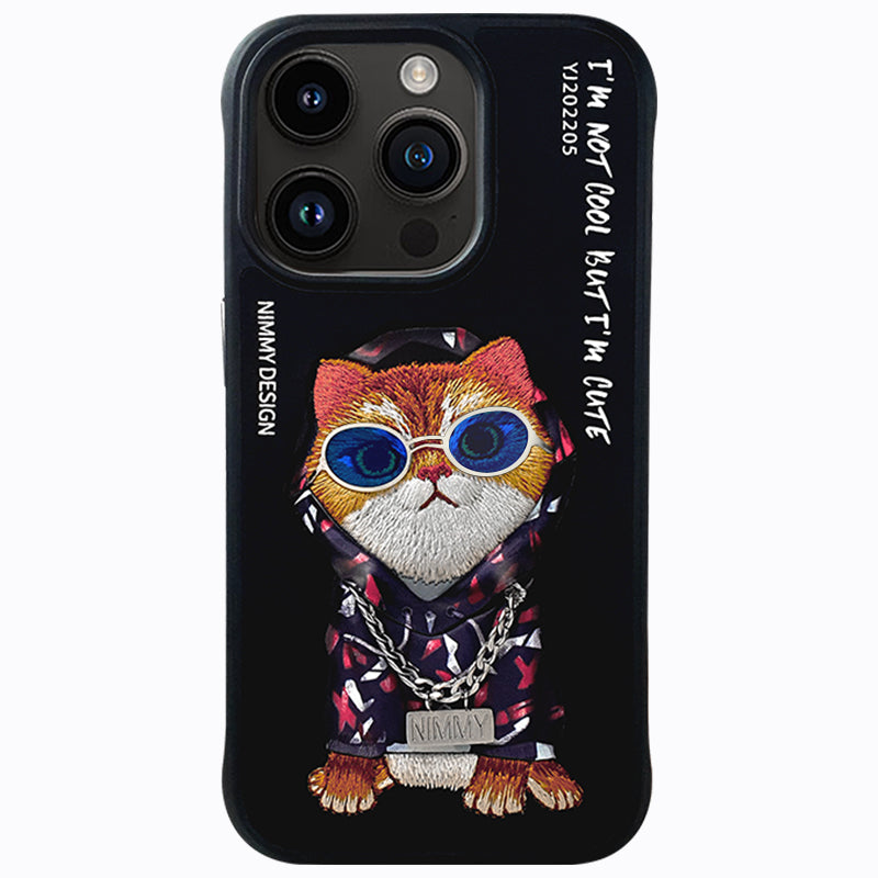 Nimmy Glasses Cool Embroidery Case Cover