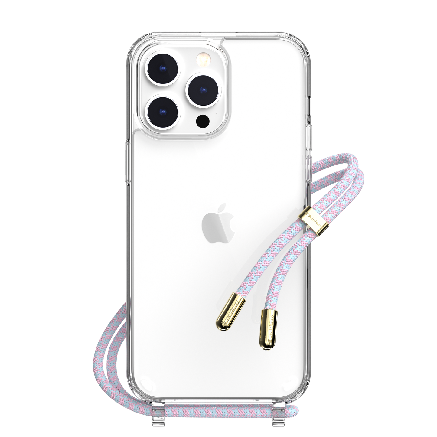 SwitchEasy Play Lanyard Shockproof Clear Case Cover