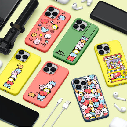 BT21 Liquid Silicone Soft Color Jelly Case Cover