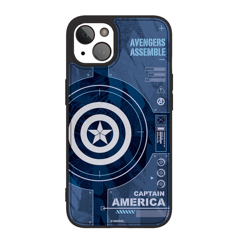 UKA Marvel Avengers Premium Leather Back Cover Case