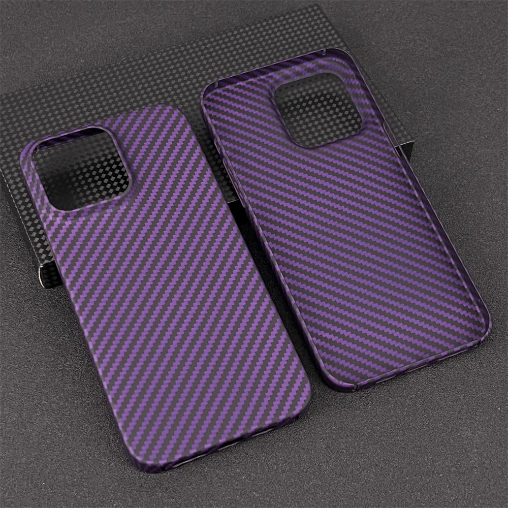 Oatsbasf Luxury Pure Carbon Fiber Case for Apple iPhone 14 Pro Max | iPhone 14 Pro