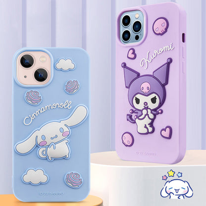 UKA Sanrio Characters Shockproof 3D Silicone Back Case Cover