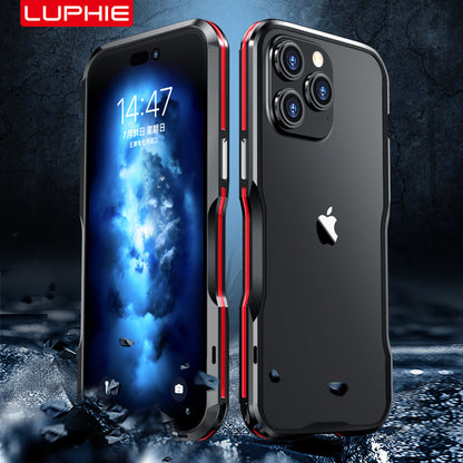 Luphie Bicolor Incisive Sword Slim Light Aluminum Bumper Metal Shell Case