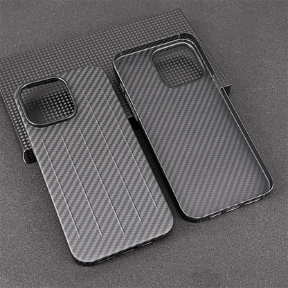 Oatsbasf Luxury Pure Carbon Fiber Case for Apple iPhone 14 Pro Max | iPhone 14 Pro