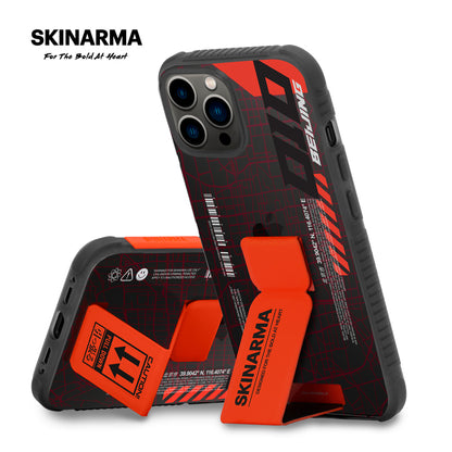 Skinarma Ryoiki Clear Case with Extendable Grip Stand