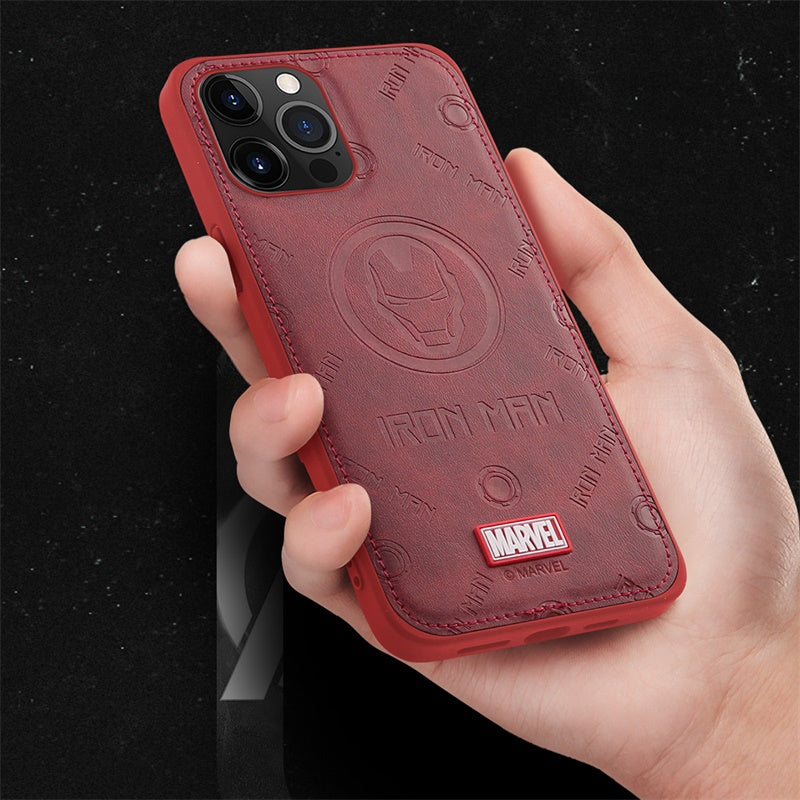 UKA Marvel Avengers Premium Leather Back Case Cover