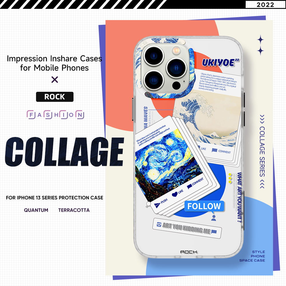 ROCK Collage Impression InShare Case Cover