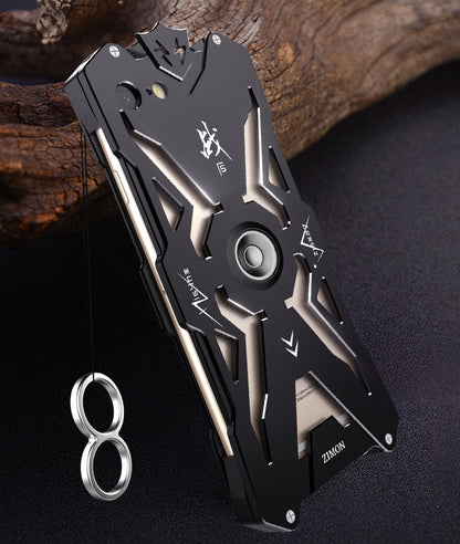 SIMON THOR Magnetic Bracket Aviation Aluminum Alloy Shockproof Armor Metal Case Cover