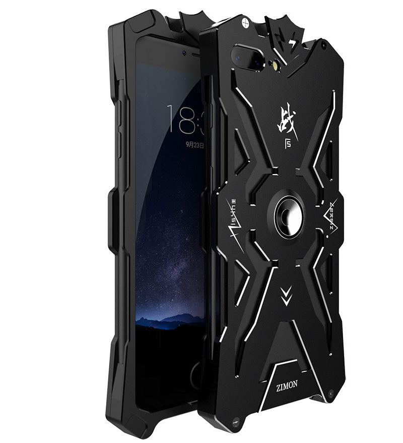 SIMON THOR Magnetic Bracket Aviation Aluminum Alloy Shockproof Armor Metal Case Cover