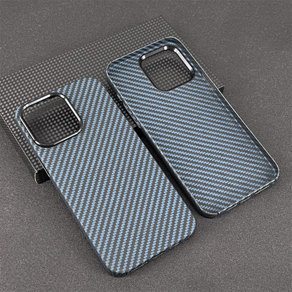 Oatsbasf Luxury Pure Carbon Fiber Case for Apple iPhone 14 Plus / iPhone 14