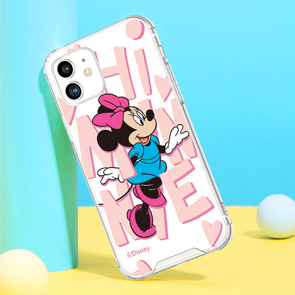 UKA Disney Shockproof Air Cushion TPU+PC Clear Back Case Cover