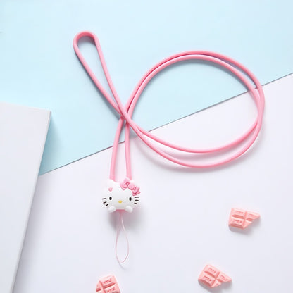 GARMMA Hello Kitty & My Melody Anti-lost Silicone Strap Universal Lanyard