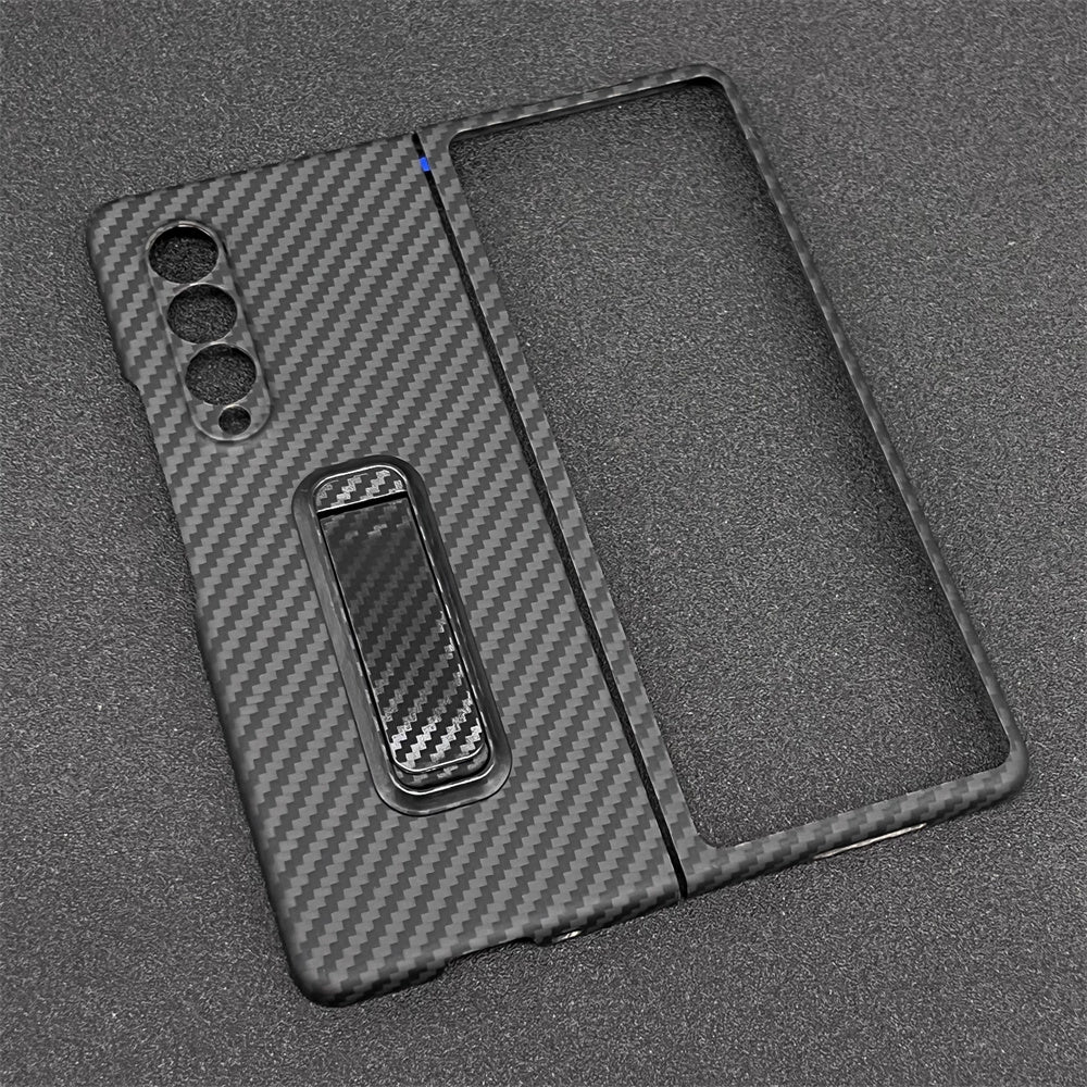 Oatsbasf Luxury Pure Carbon Fiber Case for Samsung Foldable Smartphones