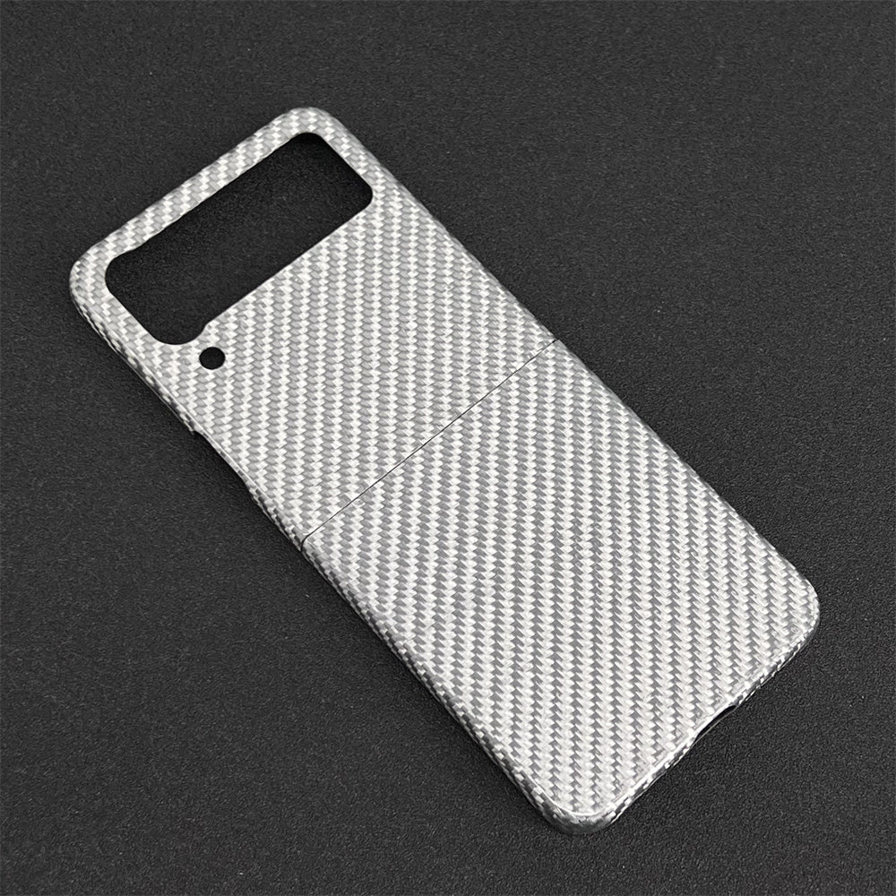 Oatsbasf Luxury Pure Carbon Fiber Case for Samsung Foldable Smartphones