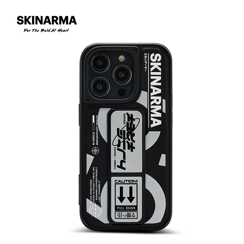 Skinarma Bango Leatherette Case with Extendable Grip Stand