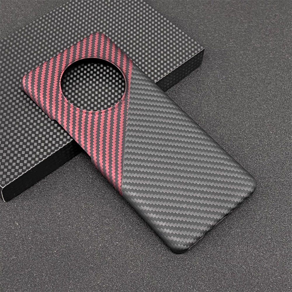 Oatsbasf Luxury Pure Carbon Fiber Case for Honor Smartphones