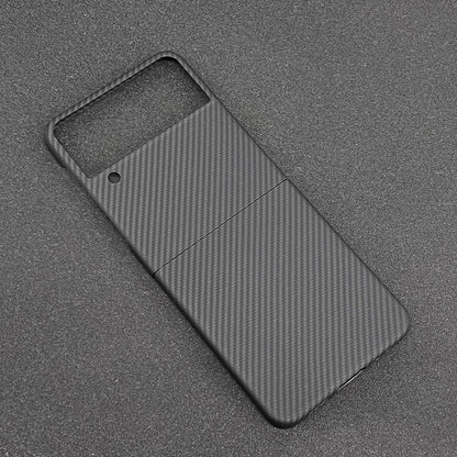 Oatsbasf Luxury Pure Carbon Fiber Case for Samsung Foldable Smartphones