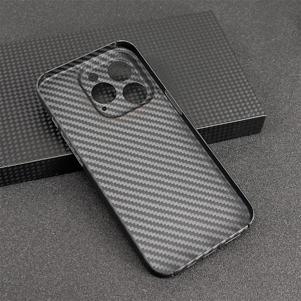 Oatsbasf Luxury Pure Carbon Fiber Case for Apple iPhone 14 Pro Max | iPhone 14 Pro