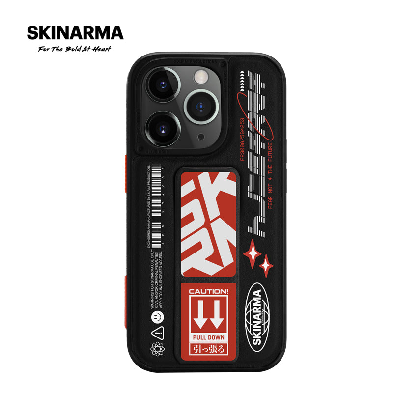 Skinarma Akarui Leatherette Case with Extendable Grip Stand