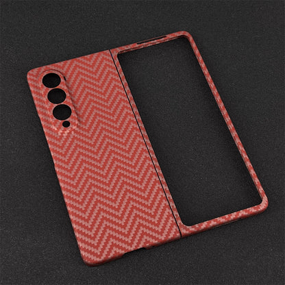 Oatsbasf Luxury Pure Carbon Fiber Case for Samsung Foldable Smartphones