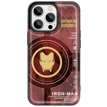 UKA Marvel Avengers Premium Leather Back Cover Case