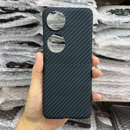 Oatsbasf Luxury Pure Carbon Fiber Case for Huawei Pocket series Smartphones