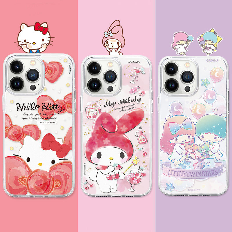 GARMMA Sanrio Characters Air Cushion TPU+PC Back Cover Case